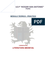 Literatura Medieval y Renacimiento