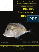 Revista Peruana de Biología v29n1 - Marzo Del 2022