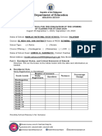 Monitoring Tool For The Opening of Classes