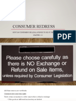 Consumer Redress