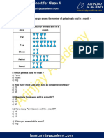 Data Handling Worksheet For Class 4