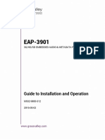 EAP-3901 - Guide To Installation and Operation - M932-9800-312 - 02-05-2016