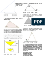 Matematica Triangulos Questões Objetivas