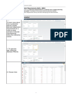 Creating Planned Independent Requirements