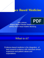 Evidence Based Medicine: Kiki Lukman, Bagian Bedah Fakultas Kedokteran UNPAD/ RS DR Hasan Sadikin Bandung