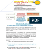 Ficha A Desarrollar Comunicacioes - Ideas Principales y Secundarias