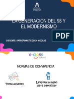 Generación Del 98 y Modernismo