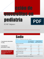 Corrección de Electrolitos en Pediatria