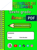 6°? S1 Cuadernillo de Actividades Esmeralda Te Enseña