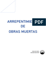 Arrepentimiento de Obras Muertas