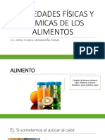 Propiedades Fisicas y Quimicas de Los Alimentos