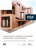 FCBA - Comprendre Et Maitriser La Durabilite Du Bois Dans La Construction - 2020