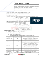 02-Acids, Base, Salts Class 10 Worksheet