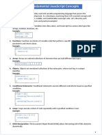 100 Fundamentals of Js