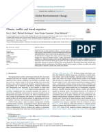 Abel, G. J., Brottrager, M., Crespo Cuaresma, J., & Muttarak, R. (2019) - Climate, Conflict and Forced Migration