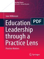 (Educational Leadership Theory) Jane Wilkinson - Educational Leadership Through A Practice Lens - Practice Matters-Springer (2021)