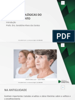 Teorias Psicológicas Do Envelhecimento: Introdução Profa. Dra. Geraldine Alves Dos Santos