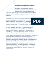 Algunos de Los Animales Exóticos en Peligro de Extinción en Puyango y Sus Causas Son