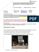 M-E-CZN-020-23 - Serviço de Desmontagem e Montagem Do Redutor Combiflex e Motor de Acionamento Cimento 4