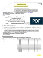 Fiabilite Empyrique I - Estimation Empyrique Des Fonctions de Fiabilite