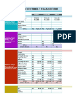 Planilha de Controle Financeiro Pessoal Excelente