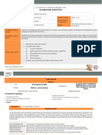 Planeación Didáctica S1.