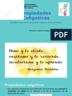 Propiedades Coligativas