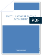 CBCS - Macroeconomics - Unit 1 - National Income Accounting