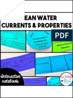 16 - Ocean Currents & Salinity Interactive Notebook