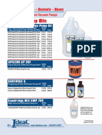 Ideal Vacuum Catalog 2017 - Oils, Greases, Sealants, Hoses