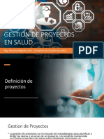 Gestion de Proyectos en Salud