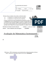 Avaliação de Matemática Instrumental para Enviar