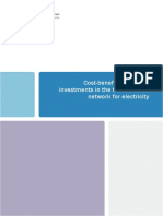 Cost Benefit Analysis of Investments in The Transmission Network For Electricity Ei R2018 20