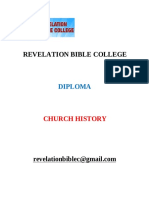 Diploma - Church History Module