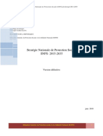 Stratégie Nationale de Protection Sociale 2015-2035