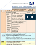 Lesson Plan Gr. 7 Life Orientation T3 W1