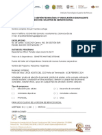 Anexo Xviii y Anexo XX Formatos de Inicio de Servicio Social 2023.