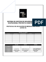 Procedimiento Covid-19 - Proyekta Ltda.