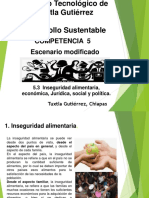 Desarrollo Sustentable Competencia 5 - 5.3 Inseguridad Alimentaria, Social Política Jurídica Económica, 5.4 Distribución de La Riqueza