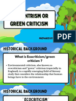 Ecocentrism