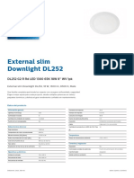 Lighting Lighting: External Slim Downlight DL252