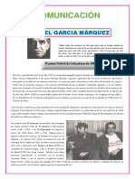 Biografía de Gabriel Garcia Marquez