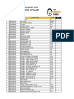 Format Stock Opname - Update