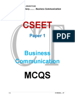 PAPER - 1business Communication