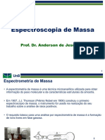 01 - Espectroscopia de Massa