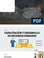 La Capacitacion y Desarrollo de Recursos Humanos