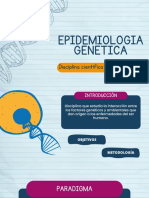 Epidemiologia Genetica