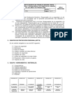 Pets-001 - Ppo. para El Control y Operación de Los Cuarto de Control de Las Líneas 1 de Producción