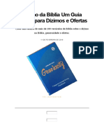 Dízimo Da Bíblia Um Guia Rápido para Dízimos e Ofertas