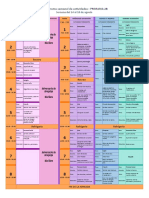 Cronograma 14 Al 18 Ago Primaria 2B